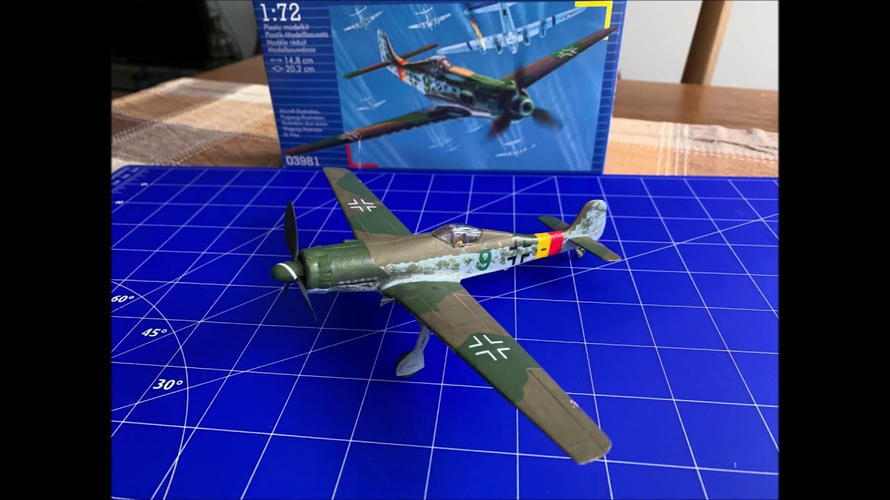 Revell Focke Wulf Ta 152 H 1/72 - Build