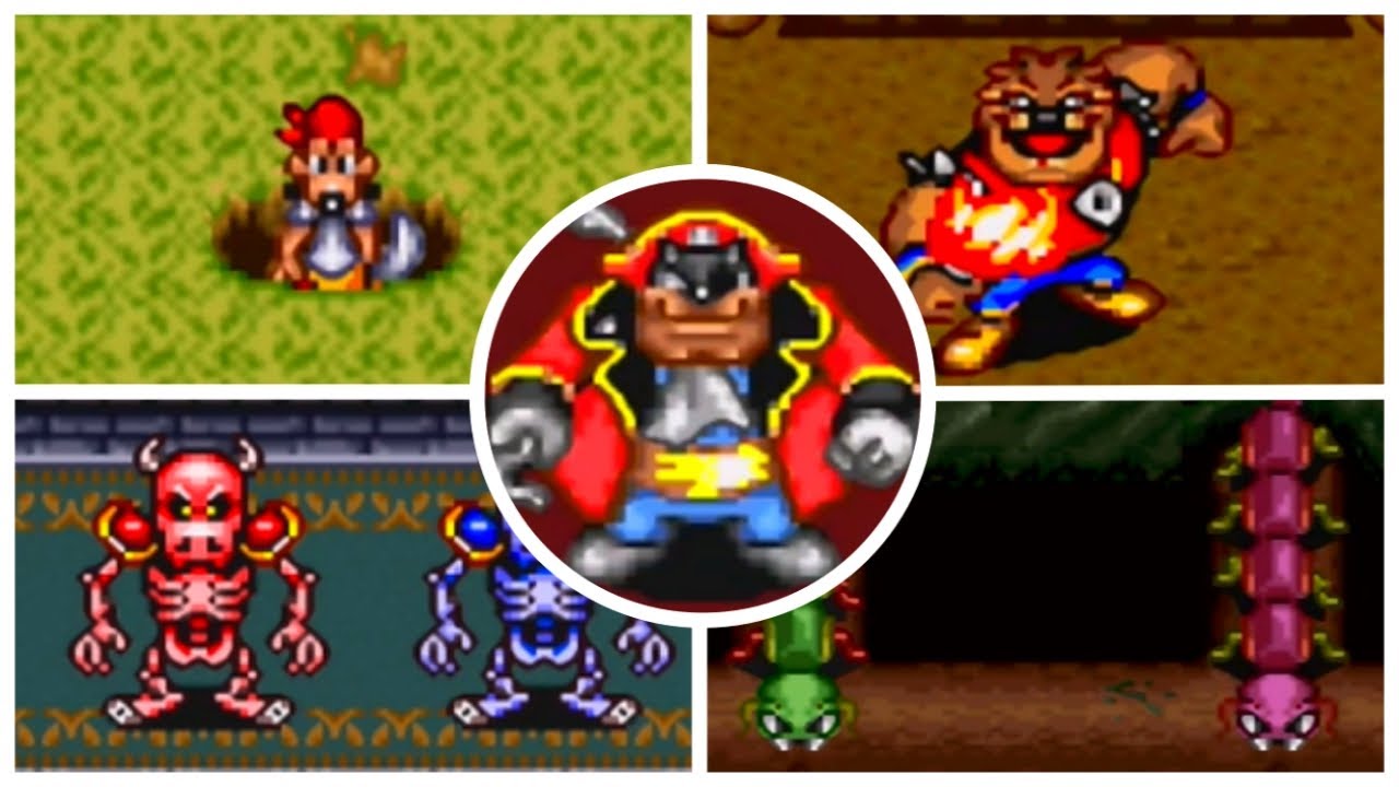 Goof Troop (SNES) - All Bosses (No Damage) - HD / 60 FPS