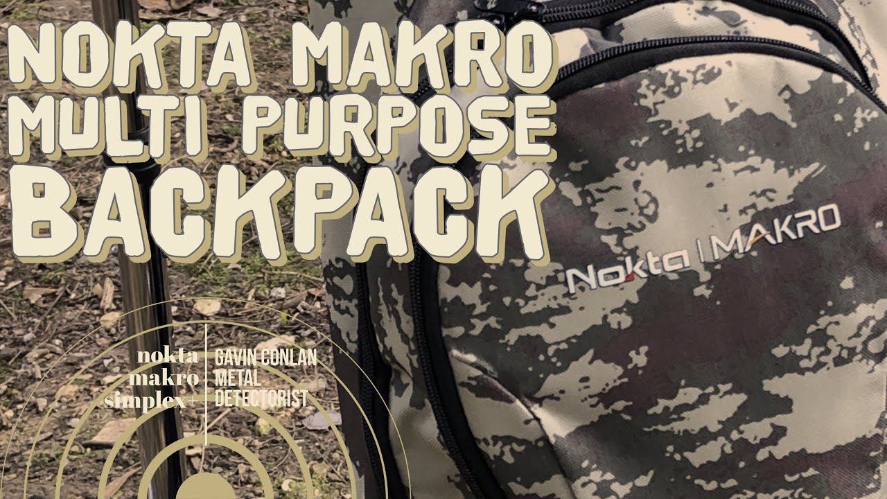 Nokta Makro Multi Purpose Backpack (Unboxing & Promotional Video) Metal Detecting UK