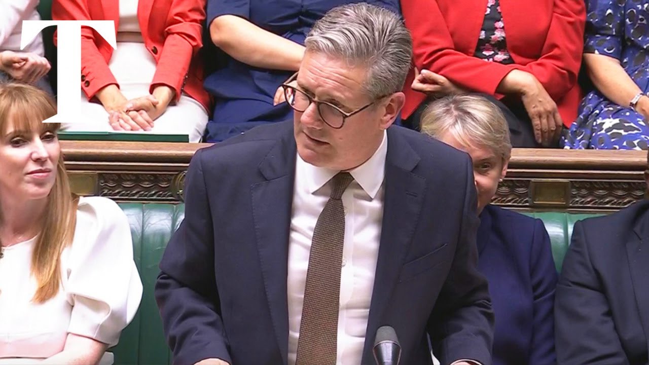 LIVE: Keir Starmer grilled at Prime Minister's Questions