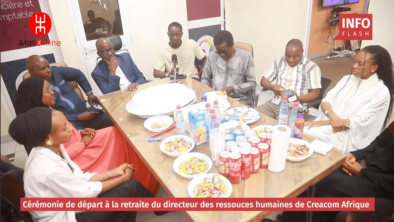CREACOM AFRIQUE - DÉPART À LA RETRAITE DE OUMAR N. KEÏTA
