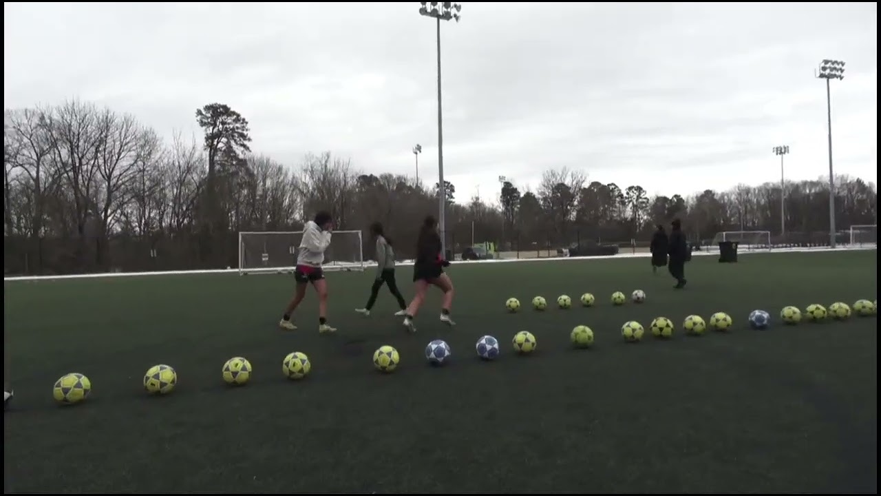 Kylie & Isabella ⚽️🔥First time shooting practice together 💪🥅Building confidence one shot at a time 📈