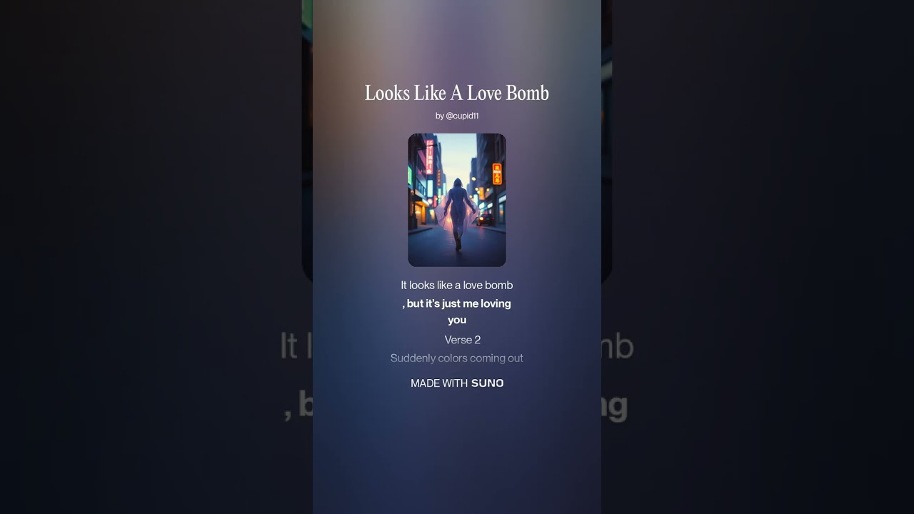 Looks Like A Love Bomb