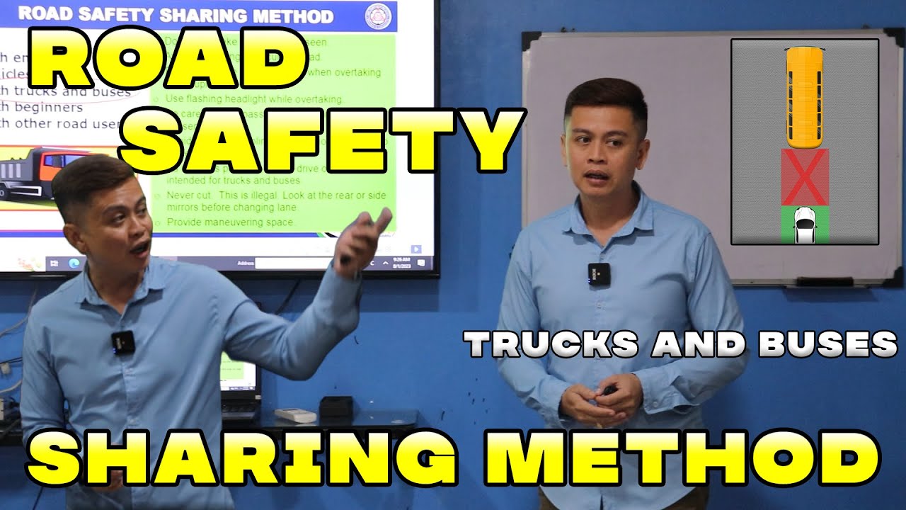 Road Safety Sharing Method with Trucks and Buses