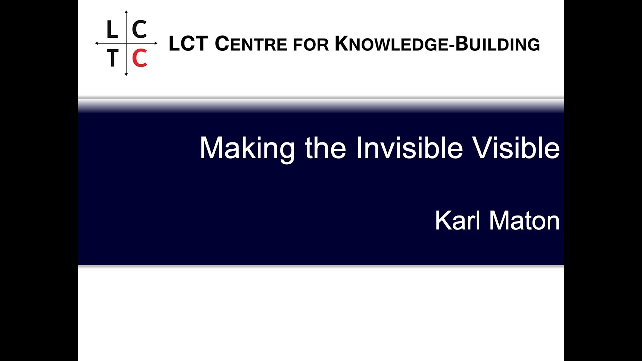 LCT2: Professor Karl Maton opening keynote address