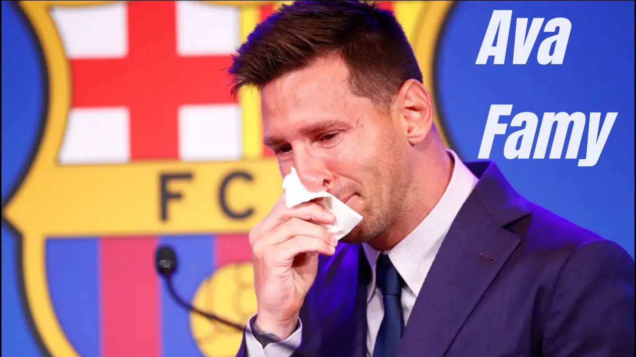 Messi sad moments | Ava - Famy (Slowed)