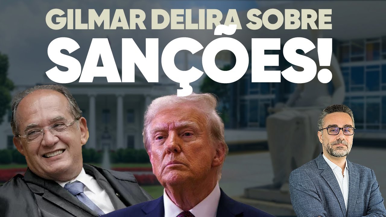 🚨Delirou: Gilmar diz que sanções dos EUA não têm efeito no Brasil
