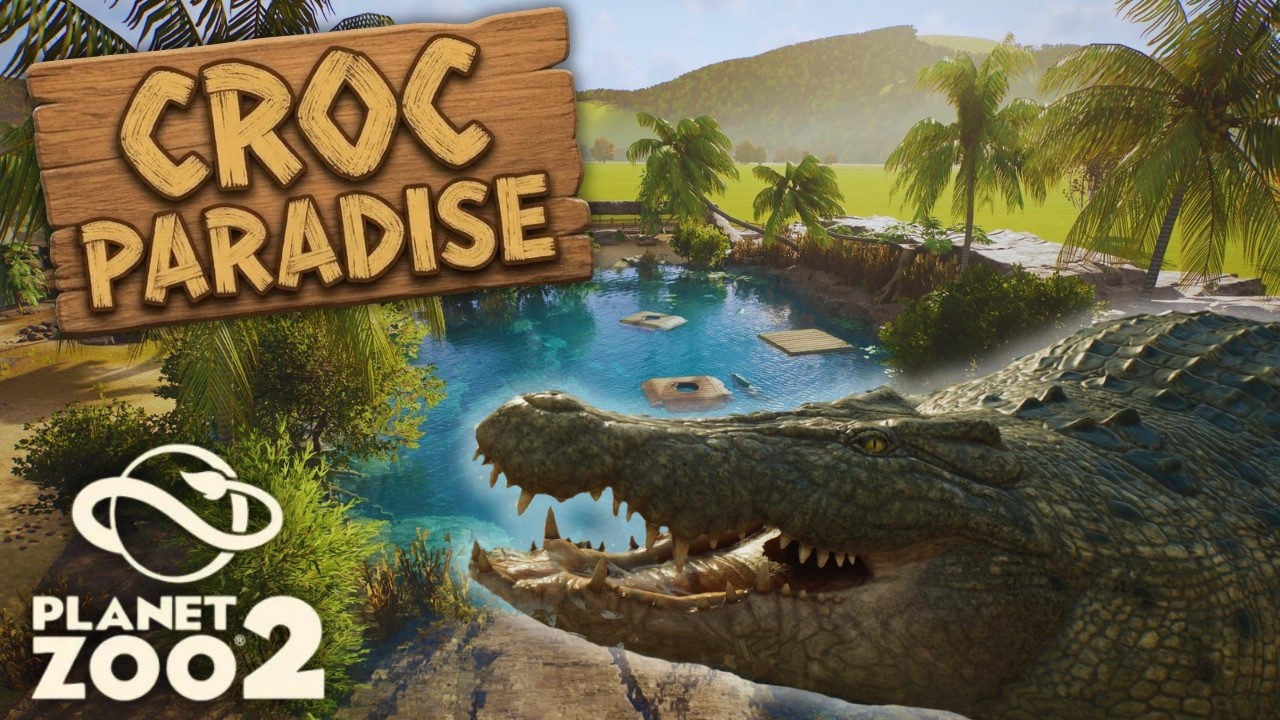 I Built a HUGE Crocodile Habitat in Planet Zoo 2 | Speed Build