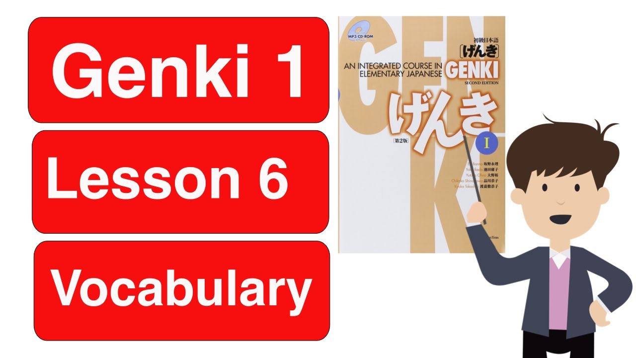 Genki Lesson 6 Japanese Vocabulary | Learn Japanese Vocabulary From Genki Lesson 6 | JLPT N5