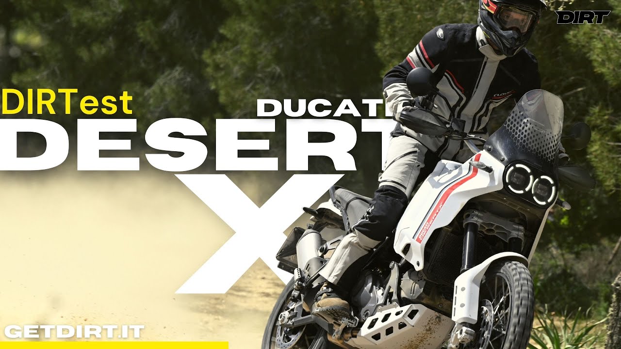 Ducati DesertX - prova - in offroad con la maxi enduro di Borgo Panigale