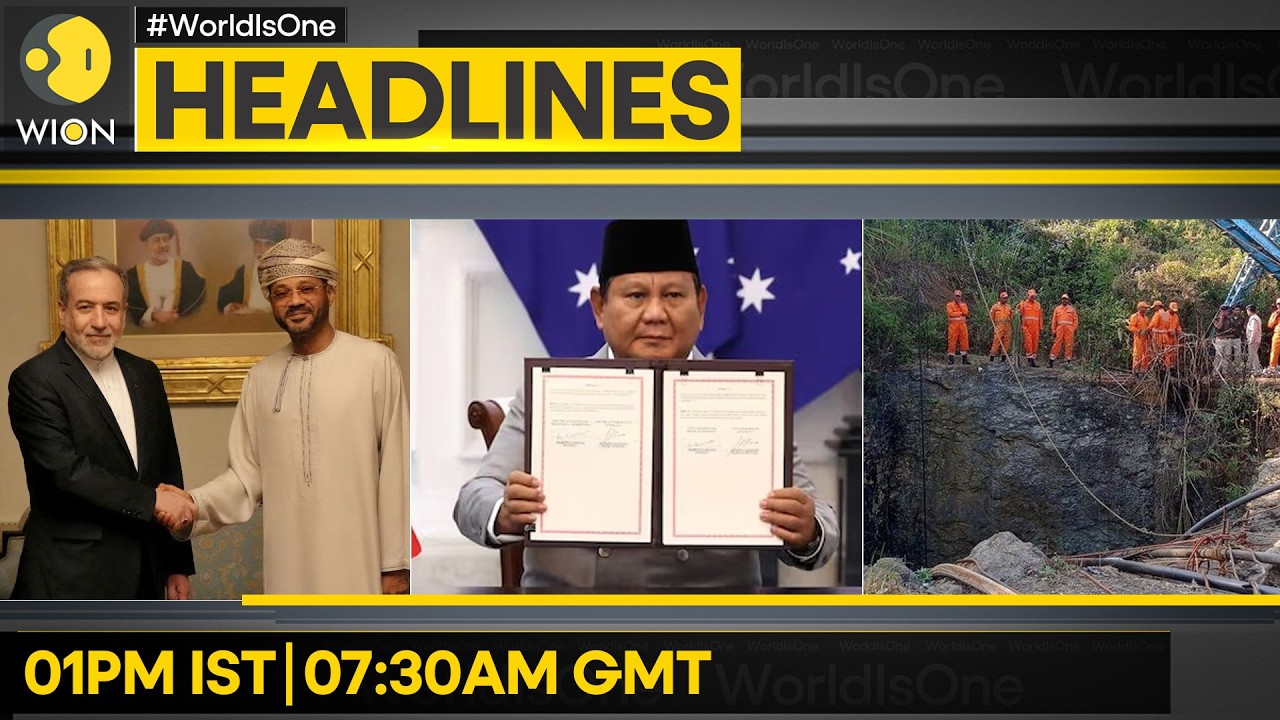 Iran, Oman Meet Ahead of U.S. Nuclear Talks |Indonesia Signs Security Pact with Australia |HEADLINES