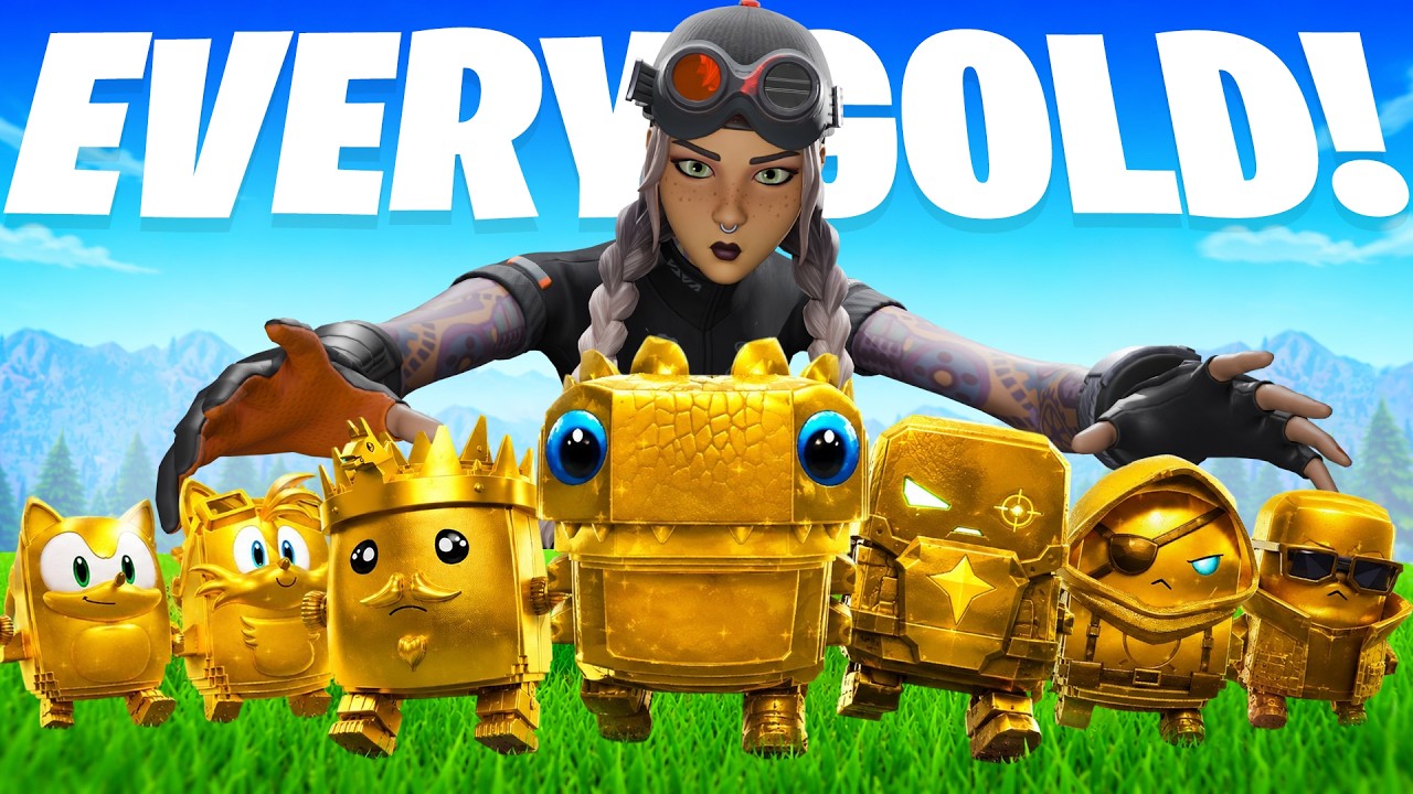 Смогу ли я найти ВСЕ золотые граффити в Fortnite 4-го сезона?