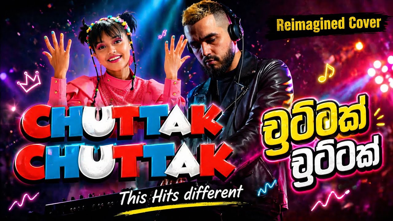 Chuttak Chuttak | චුට්ටක් චුට්ටක් Male Version | AI Reimagined Cover