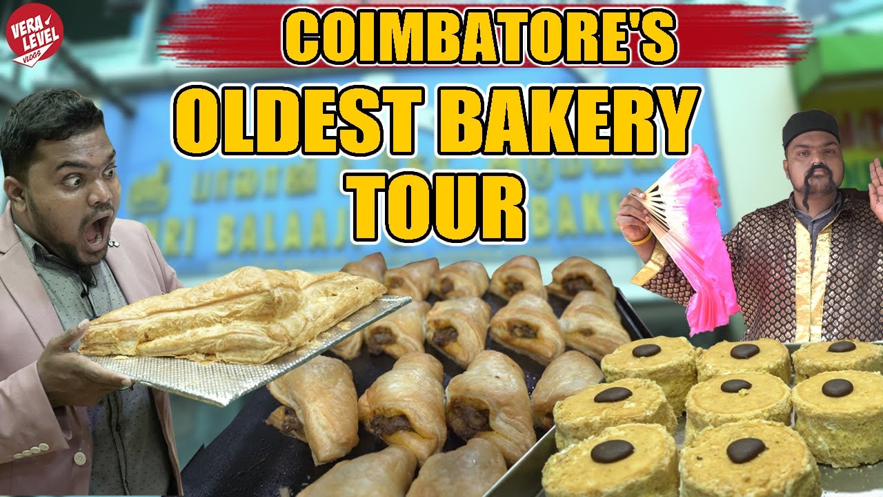 Biggest Puffs Making Challenge | Coimbatore's 63 Years Old Bakery Tour | Vera Level Vlogs - RJ Anand