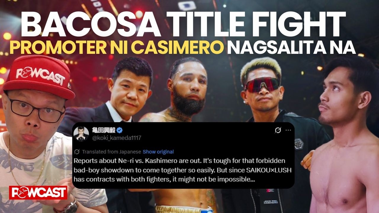 Eman Bacosa Title Fight Next, Yung Promoter ni Casimero Mag rereverse ba?
