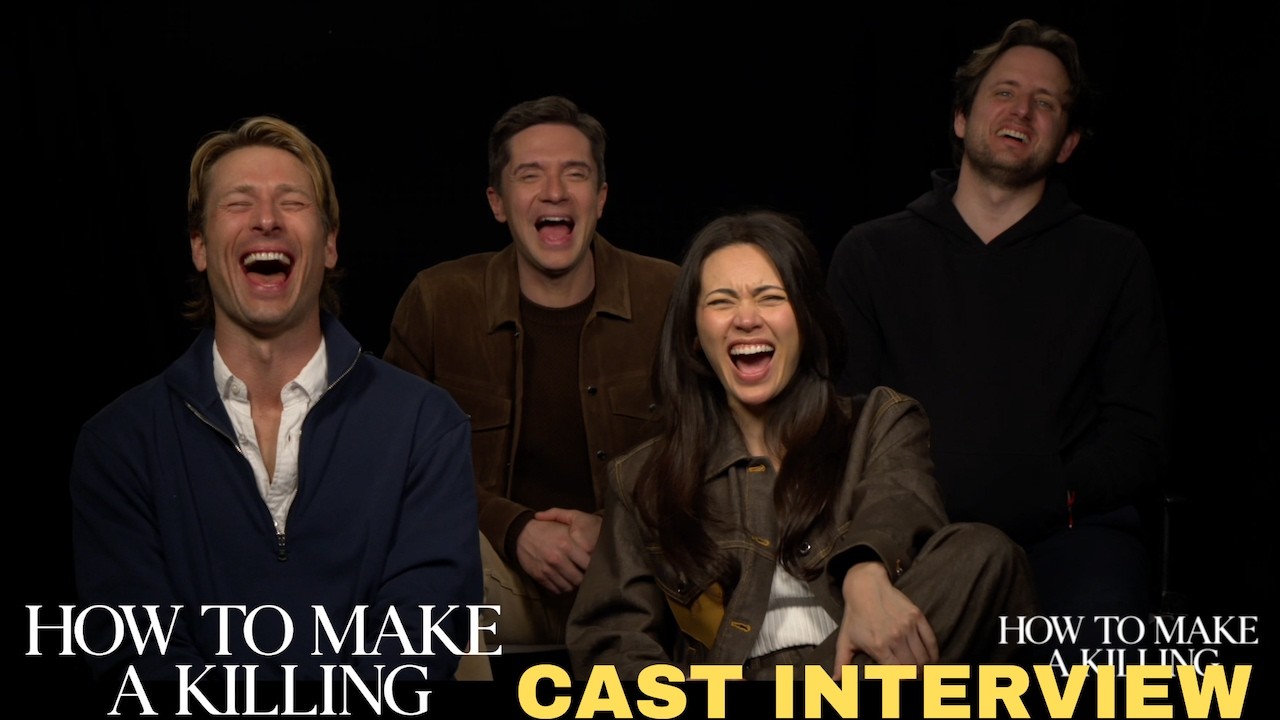 How to Make a Killing Cast Interview: Glen Powell, Topher Grace & Cast Talk Ambition & Contentment
