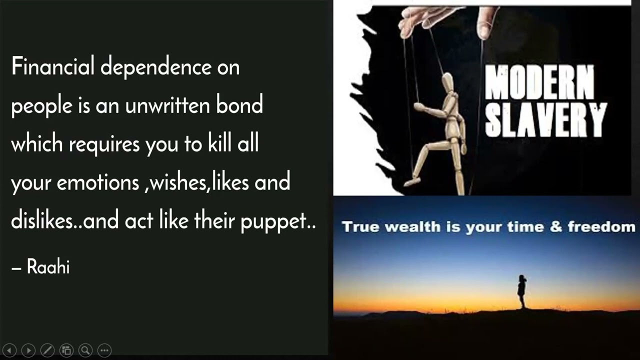 How To Overcome Financial Dependency .