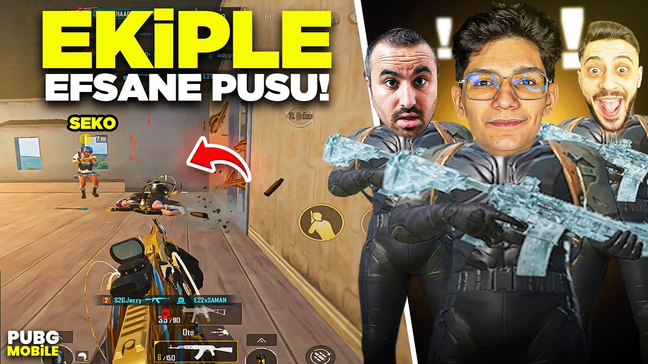 EKİPLE YENİ MODUN EN İYİ VİCTOR PUSU YERLERİ ! - PUBG MOBİLE