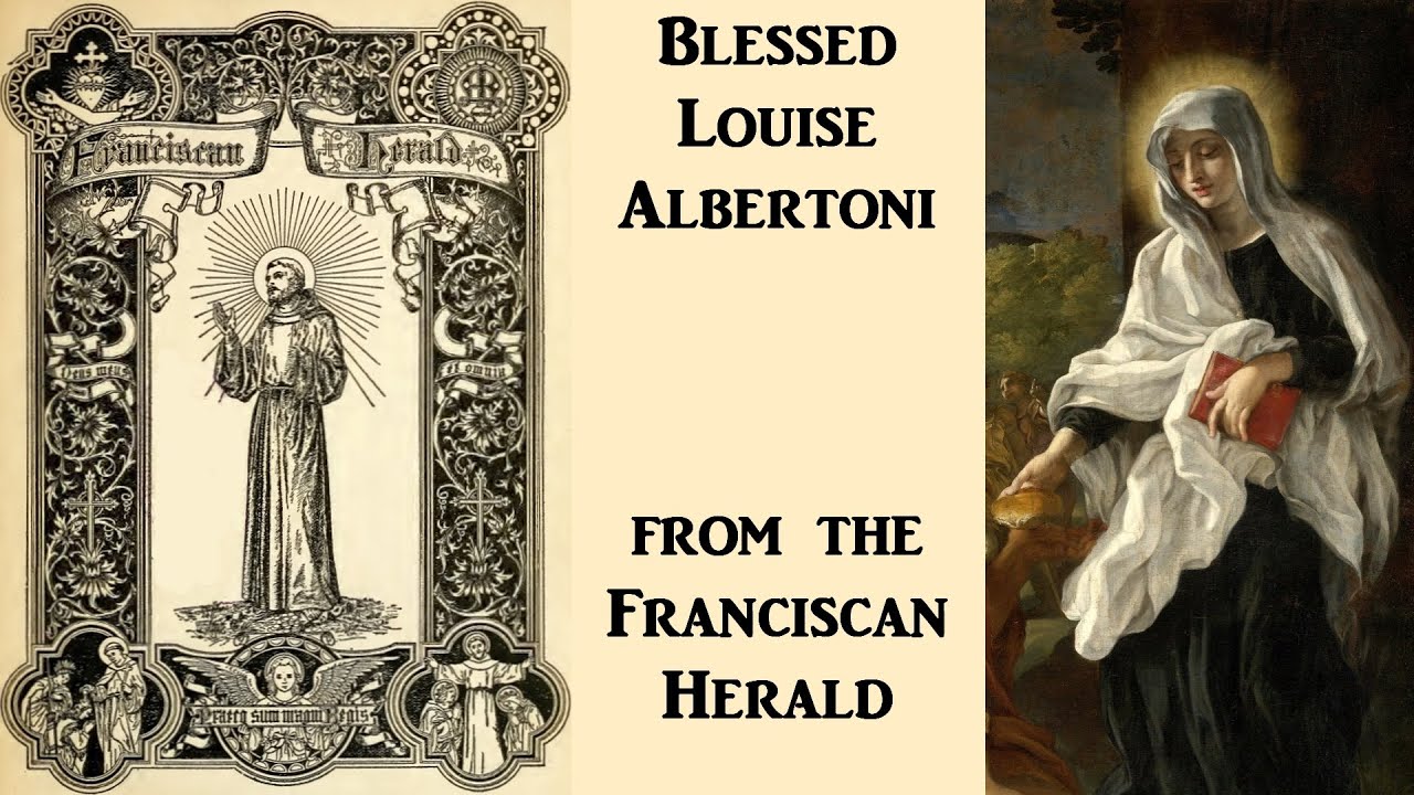 Franciscan Herald   Blessed Louise Albertoni of the Third Order