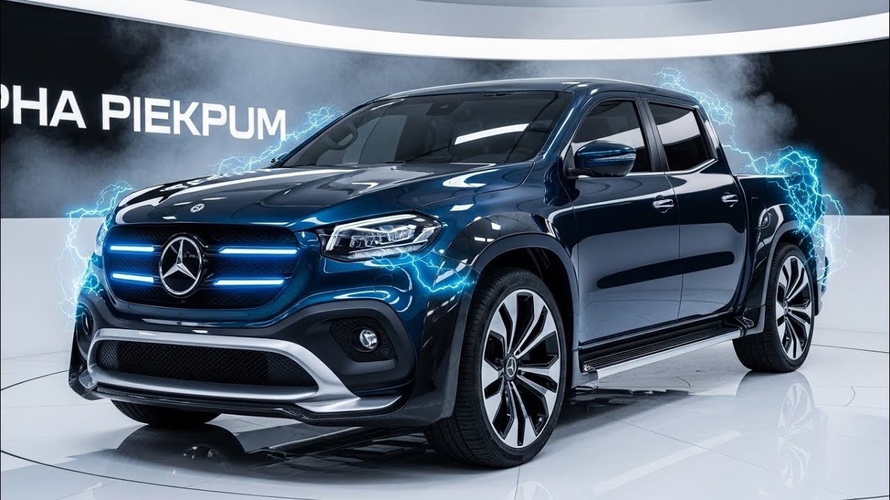  Новый -Benz X-Class EV — Электрический Пикап Будущего! 1000 км Запаса Хода и Безумная Мощность ⚡🚀