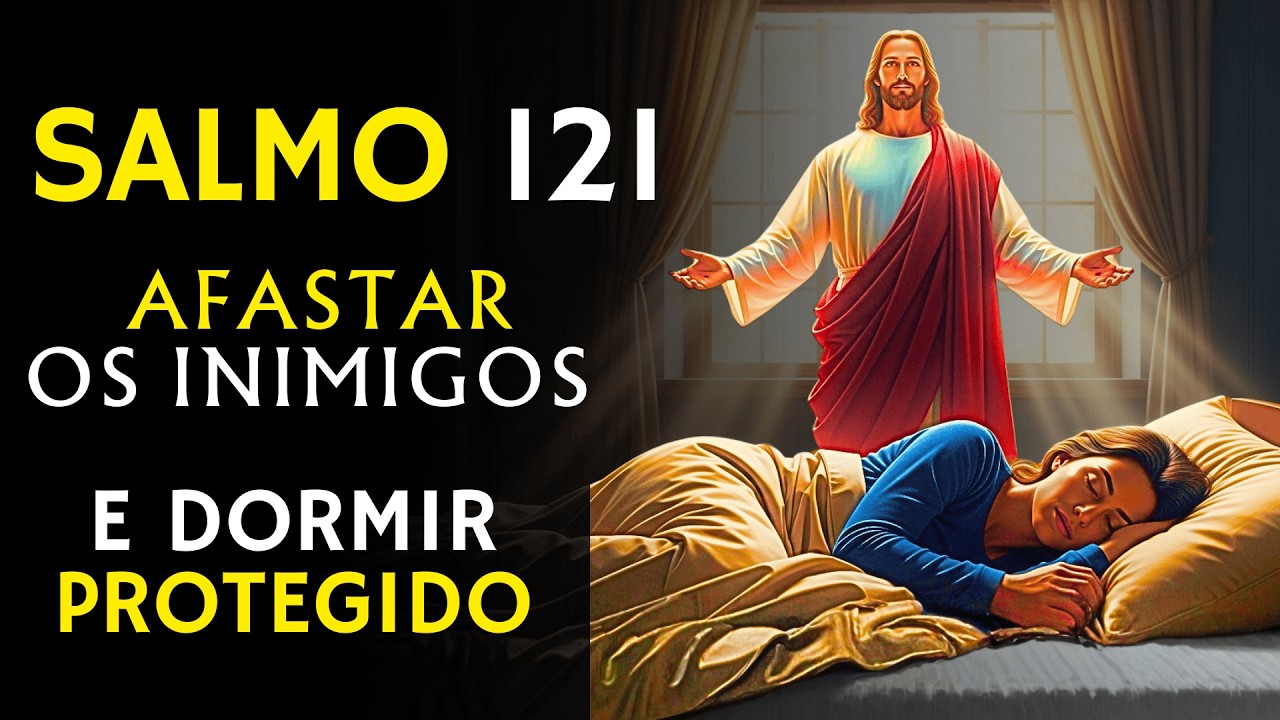SALMO 121 para DORMIR: Proteção TOTAL Contra Armadilhas e Inimigos Ocultos