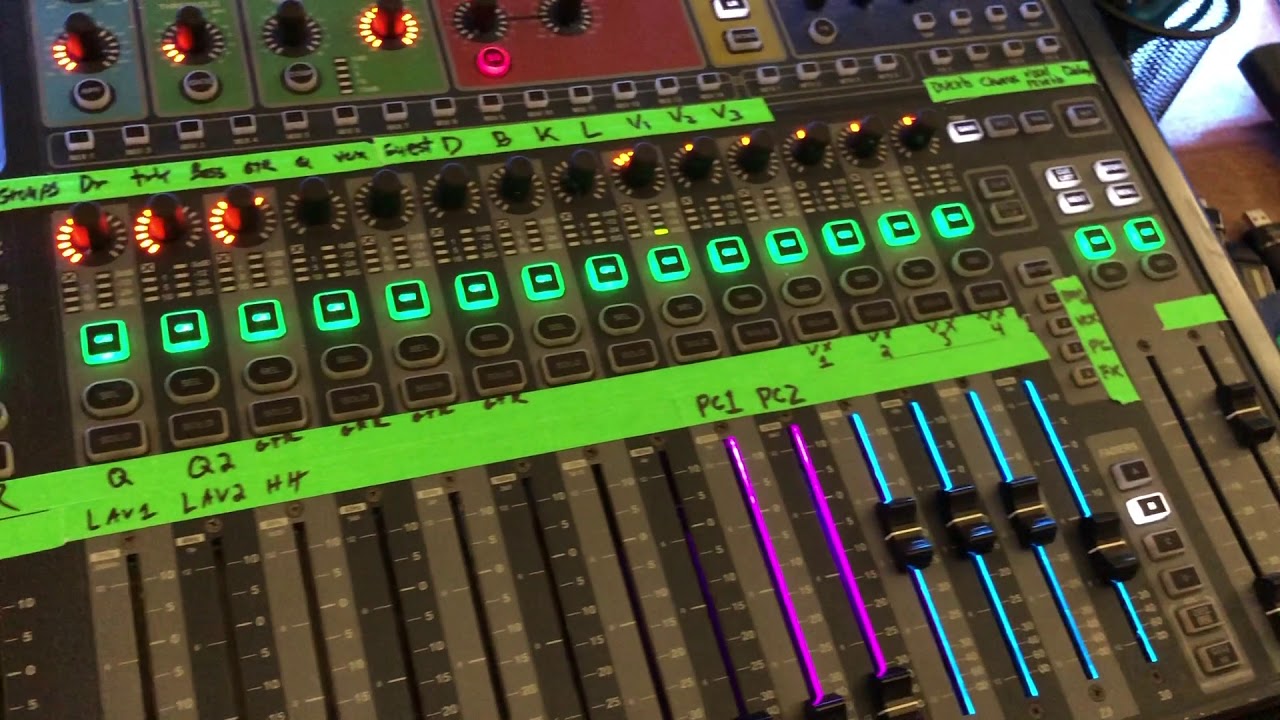 Using Live professor with the Soundcraft SI Expression