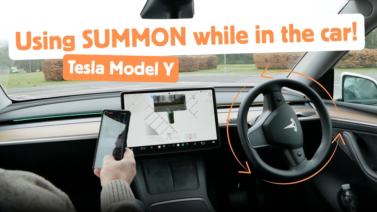 Сервис Tesla SUMMON в Великобритании — изменился ли он в феврале 2026 года, как это произошло с с...