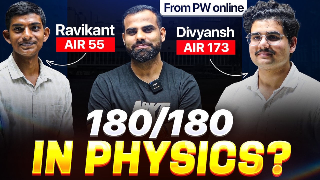 How He Scored 180/180 in Physics🔥 NEET 2026 Toppers🏆