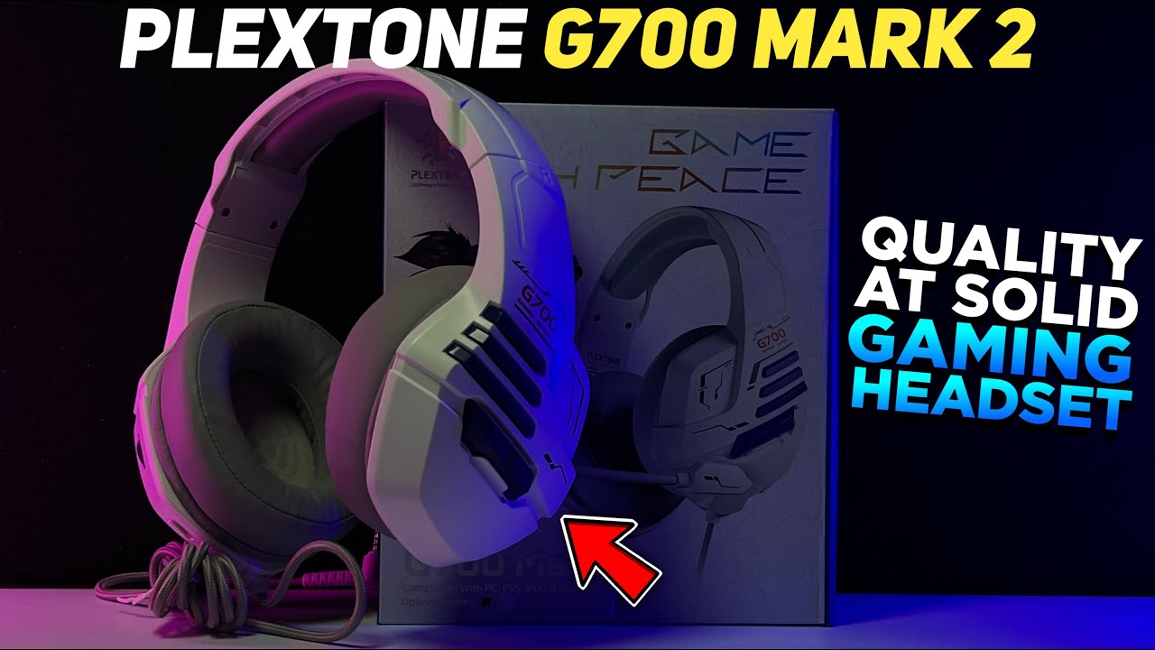 MURANG GAMING HEADSET Na May Malupitang FEATURES - Plextone G700 Mark II
