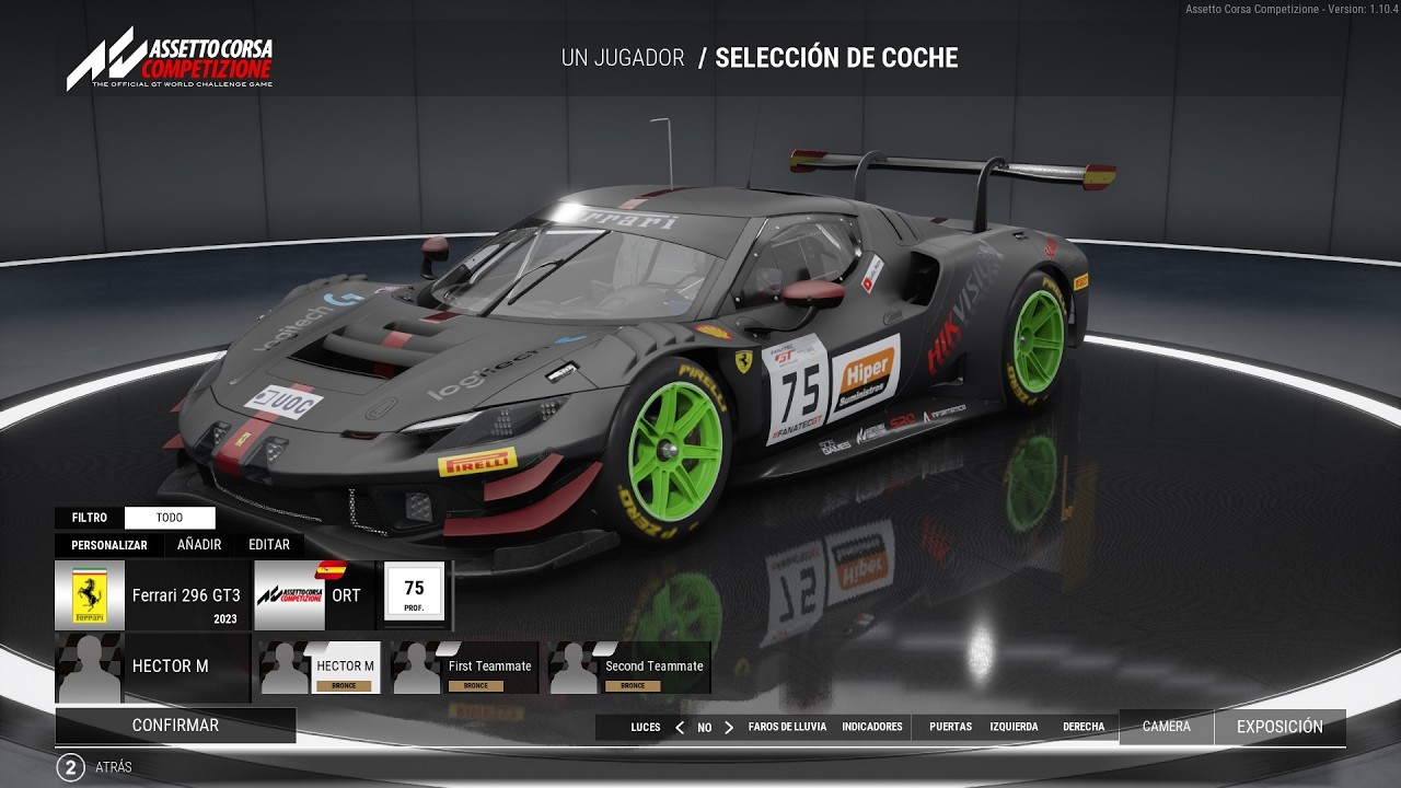 Assetto Corsa Competizione /LFM/ Watkins Glen. Ferrari 296 GT3