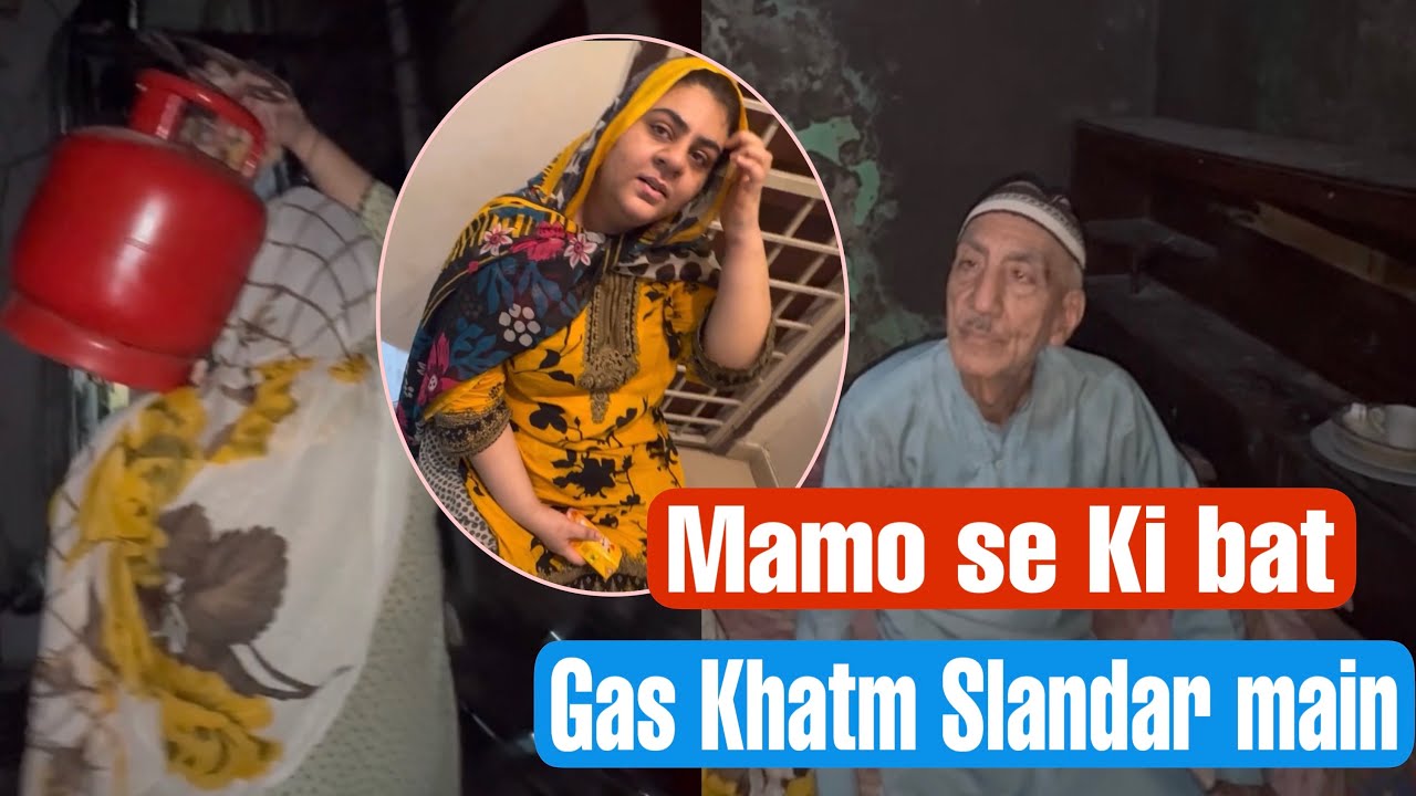 Mamo se Ki Bat | gas Khtam Slandar main | ATM main Chair rakh di gai Mere Liye | 😱 Amara with life
