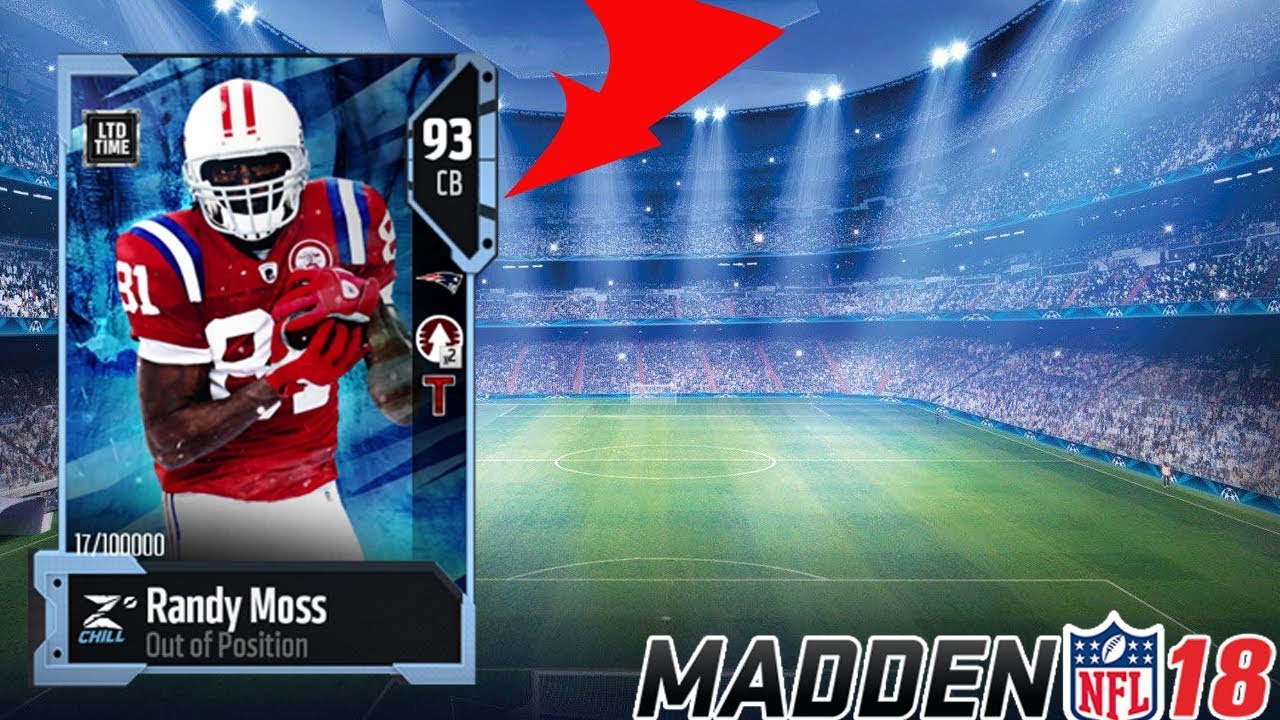 WE GET LTD CB RANDY MOSS! | PACK OPENING MADDEN 18 ULTIMATE TEAM!