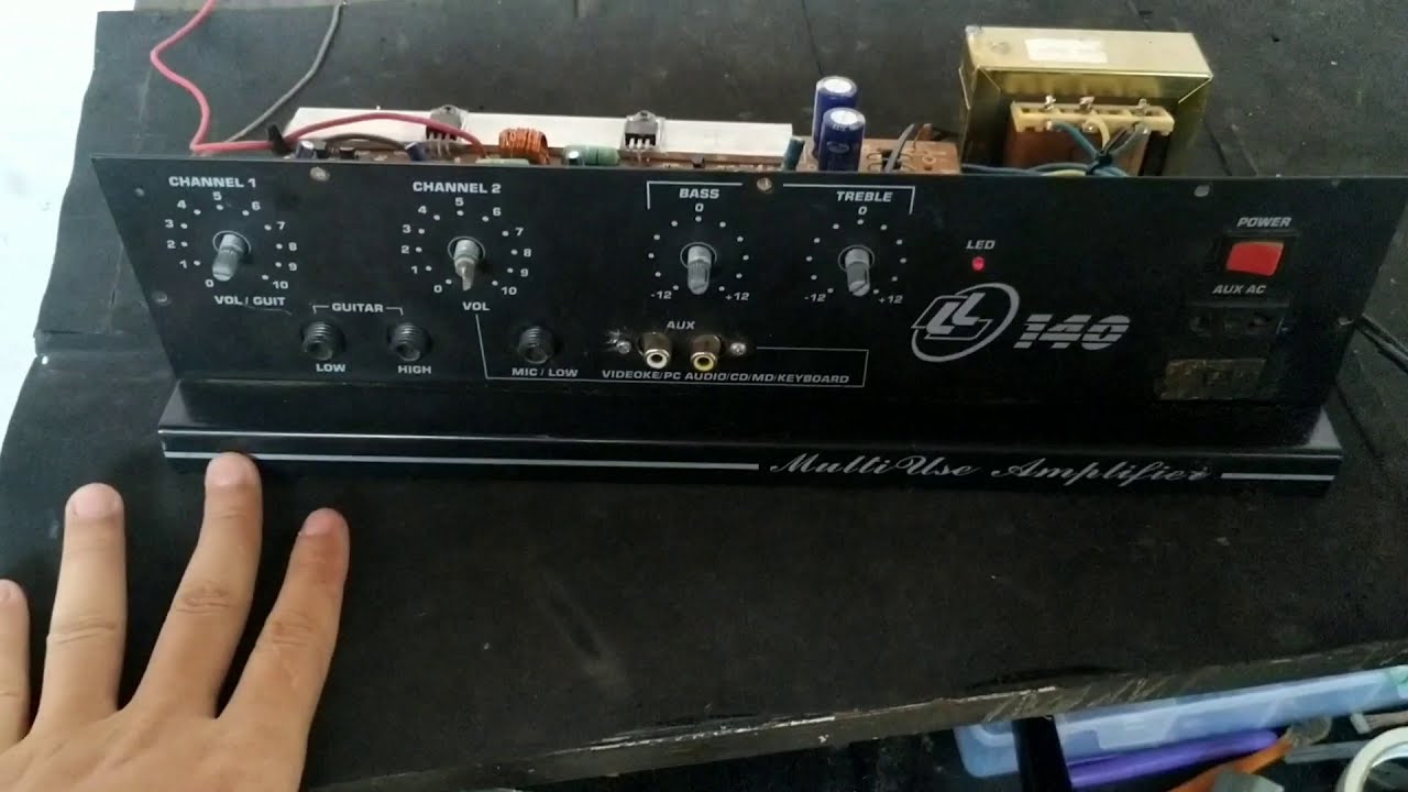 Conserto caixa de som LL AUDIO 140 COM SOM FEIO