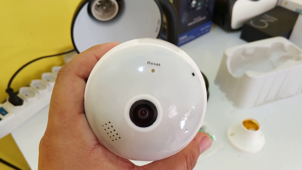 Câmera Lâmpada, unboxing e como instalar, iCsee!
