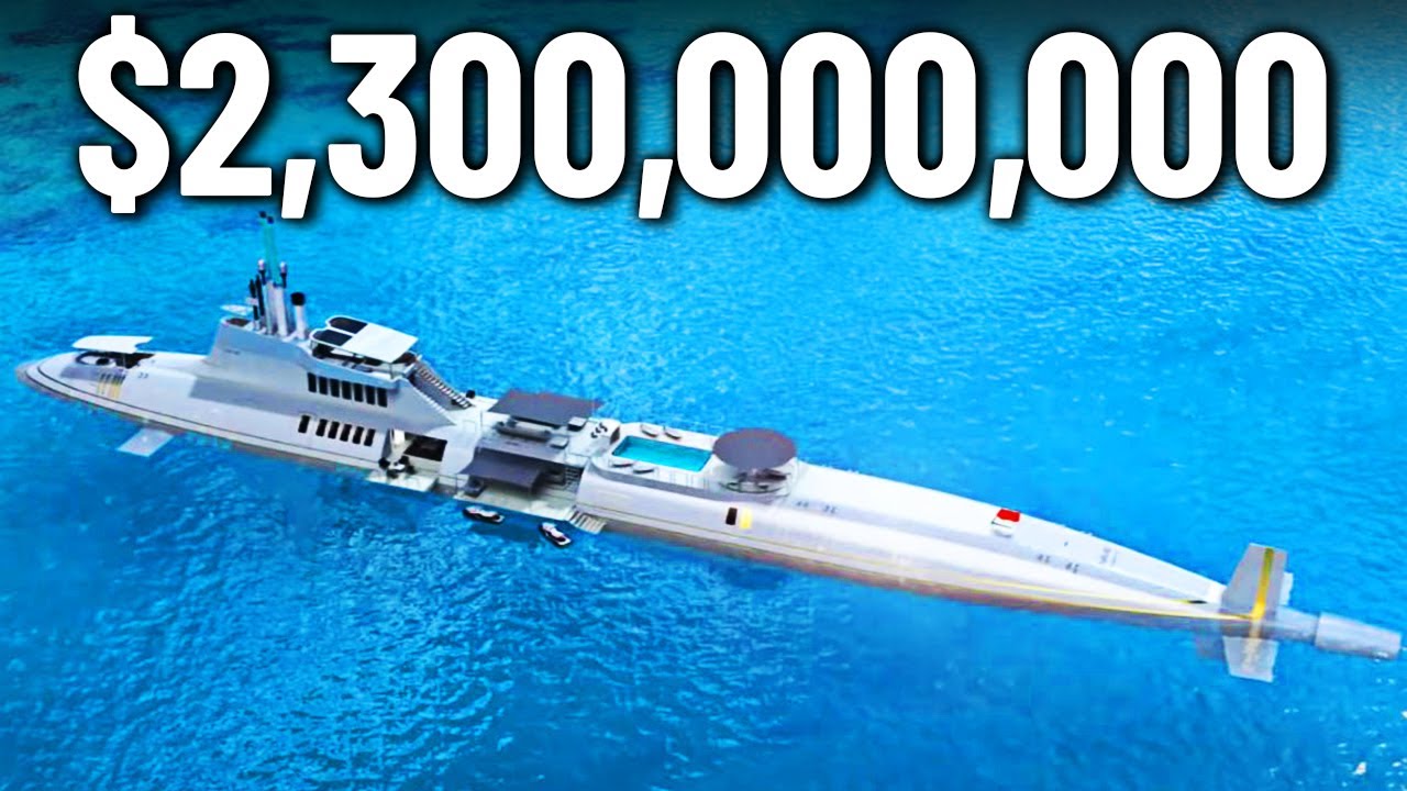 The $2.3 Billion Submarine Yacht