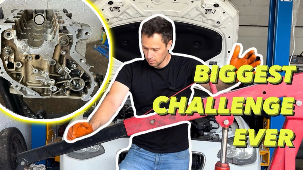 Rebuilding A BMW N47 Engine  From Scratch After Bottom End Failure….Will It Ever Run???