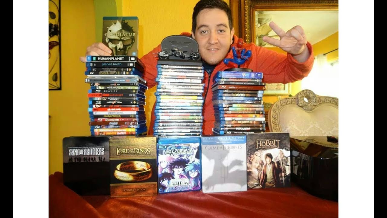 Mi Coleccion de Peliculas Blu-Ray 2014 (mas de 130)