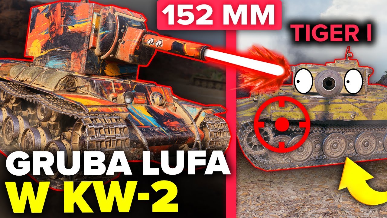 LASEROWE DZIAŁO W KW-2 - World of Tanks