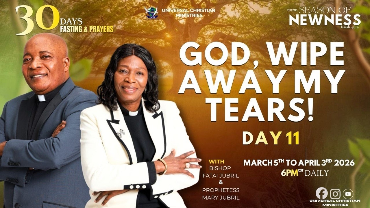 Day 11 | Be Shepherd By God | Bishop Fatai Jubril 3/15/26
