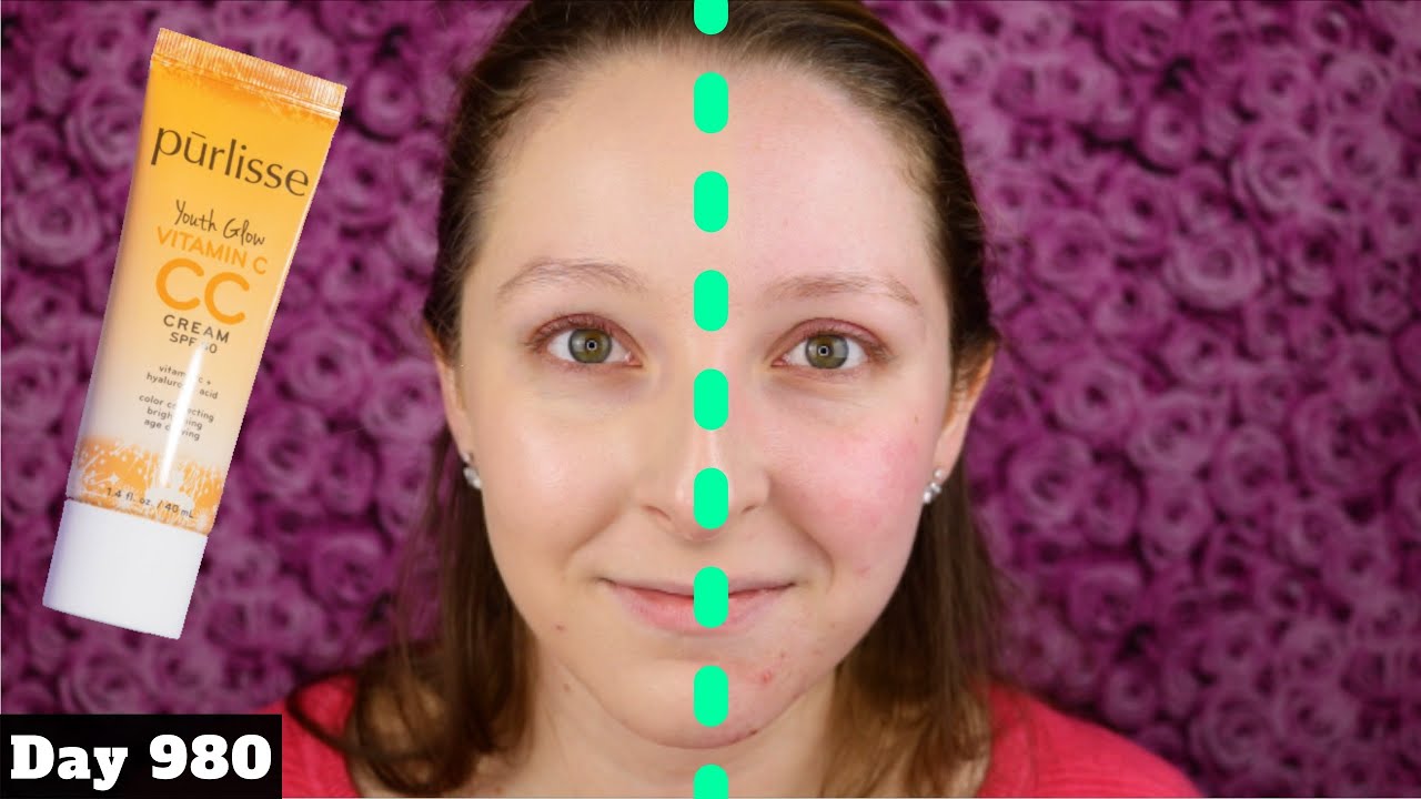 PURLISSE YOUTH GLOW VITAMIN C CC CREAM SPF 50 REVIEW