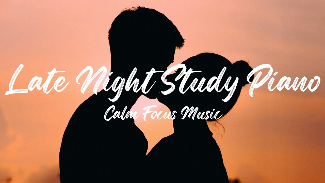 Quiet Piano for Late Night Focus (50 Minutes) | No Lyrics
