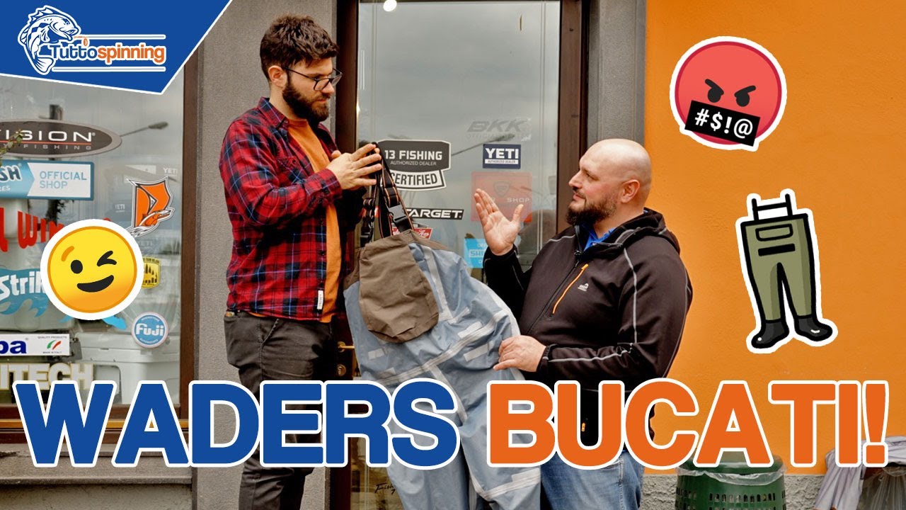 Come TROVARE i BUCHI nei nostri WADERS 🛠️ Tutorial