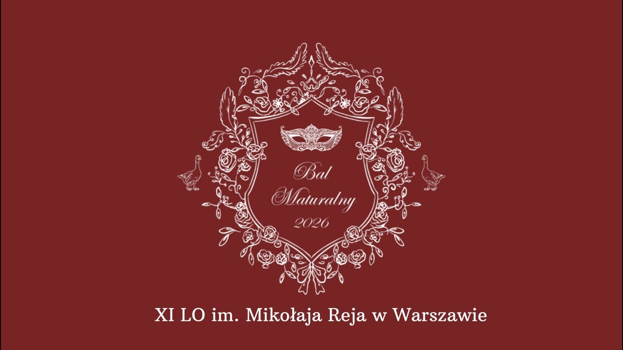 Studniówka 2026 - XI LO im. Mikołaja Reja w Warszawie - polonez na żywo