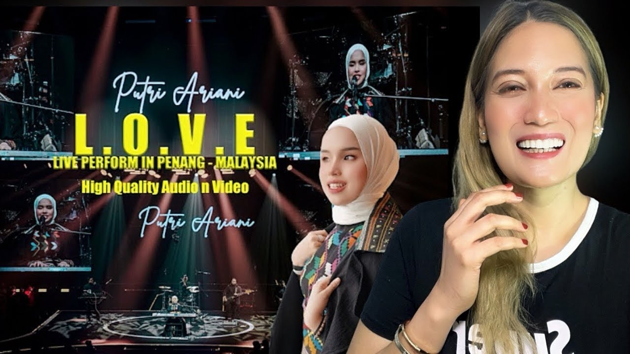 Reaction to our princess Putri Ariani’s Live Performance of “L.O.V.E.” | Malaysia Concert