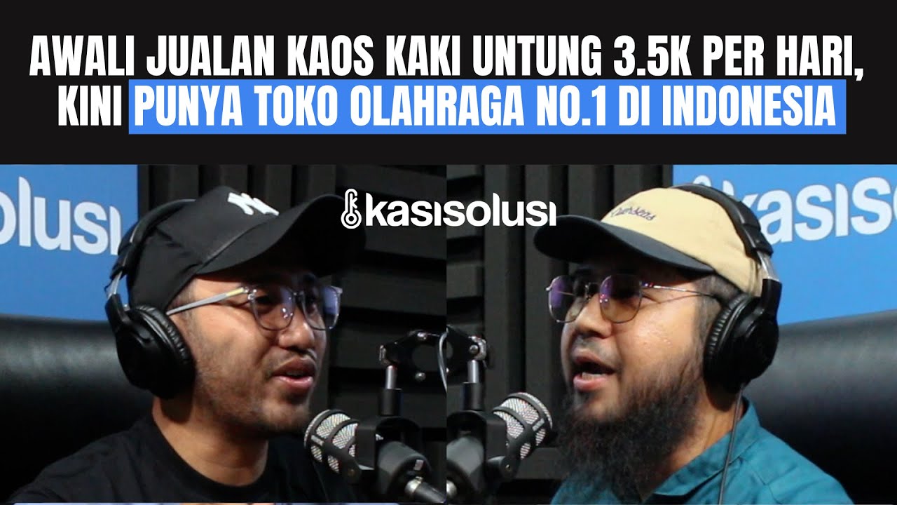 BUKA-BUKAAN CARA BIKIN USAHA TOKO OLAHRAGA DARI AWAL, MESKIPUN MODAL KECIL - Founder Topscore Sport