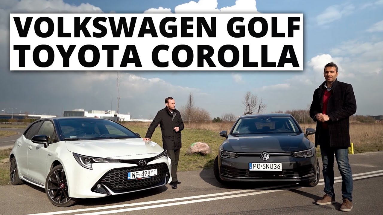 Volkswagen Golf vs Toyota Corolla - walka o przyw&oacute;dztwo