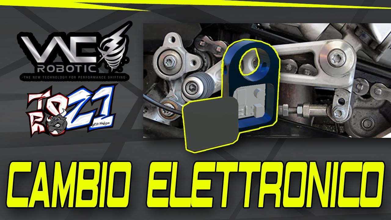 CAMBIO ELETTRONICO per pit bike e non solo   parliamone con la Vac Robotic - Novità 2021