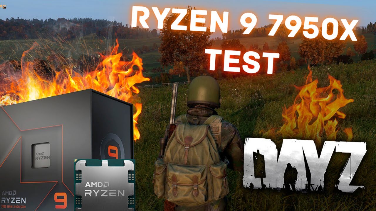 DayZ Ryzen 9 7950X | FPS & TEMPERATURE TEST | Ultra Settings