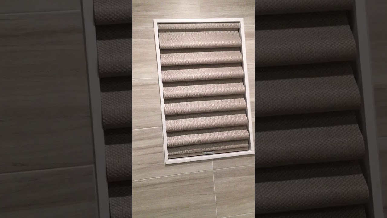 We love our Hunter Douglas Vignette!