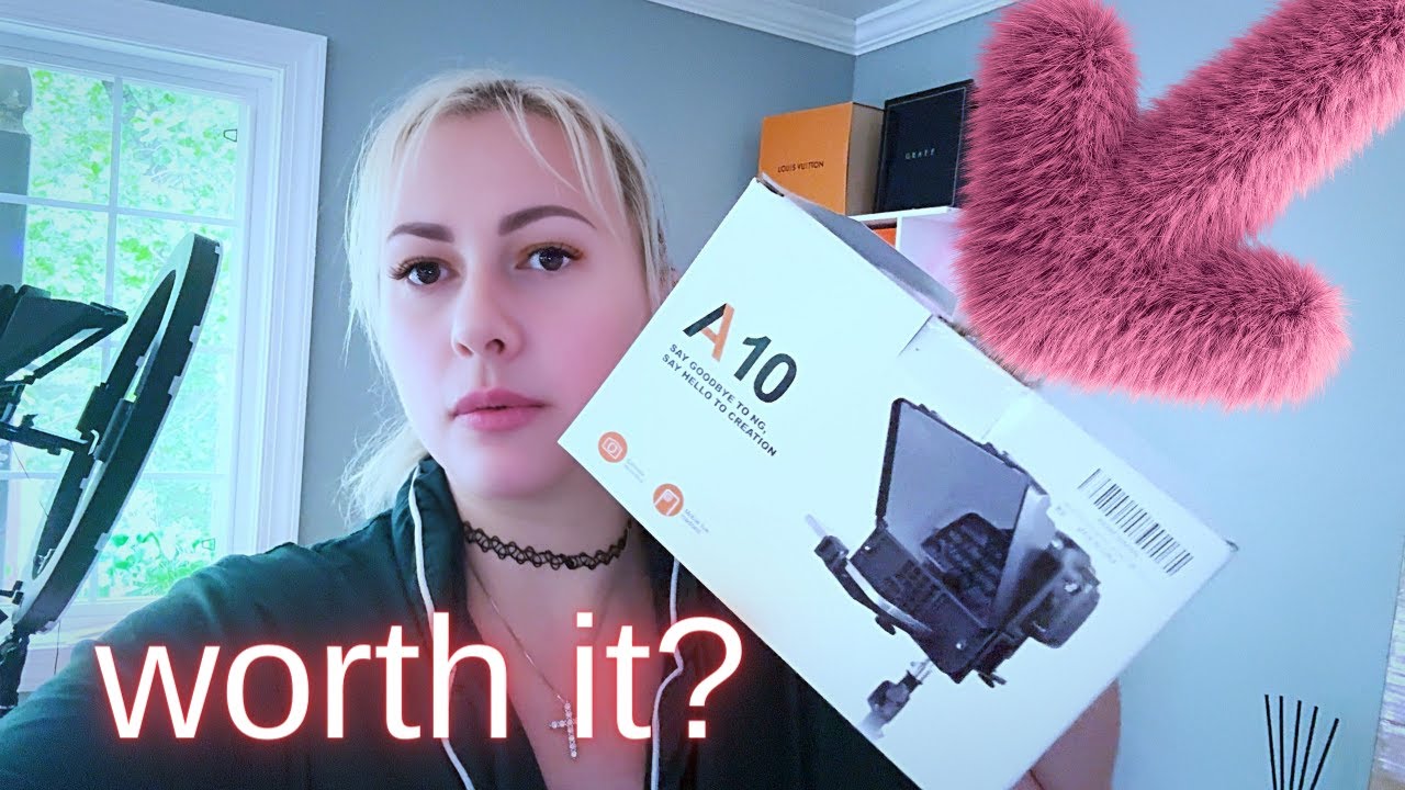 Телесуфлер Inmei A10, портативный смартфон, цифровая зеркальная камера, телесуфлер, держатель телефона, пульт дистанционного управления